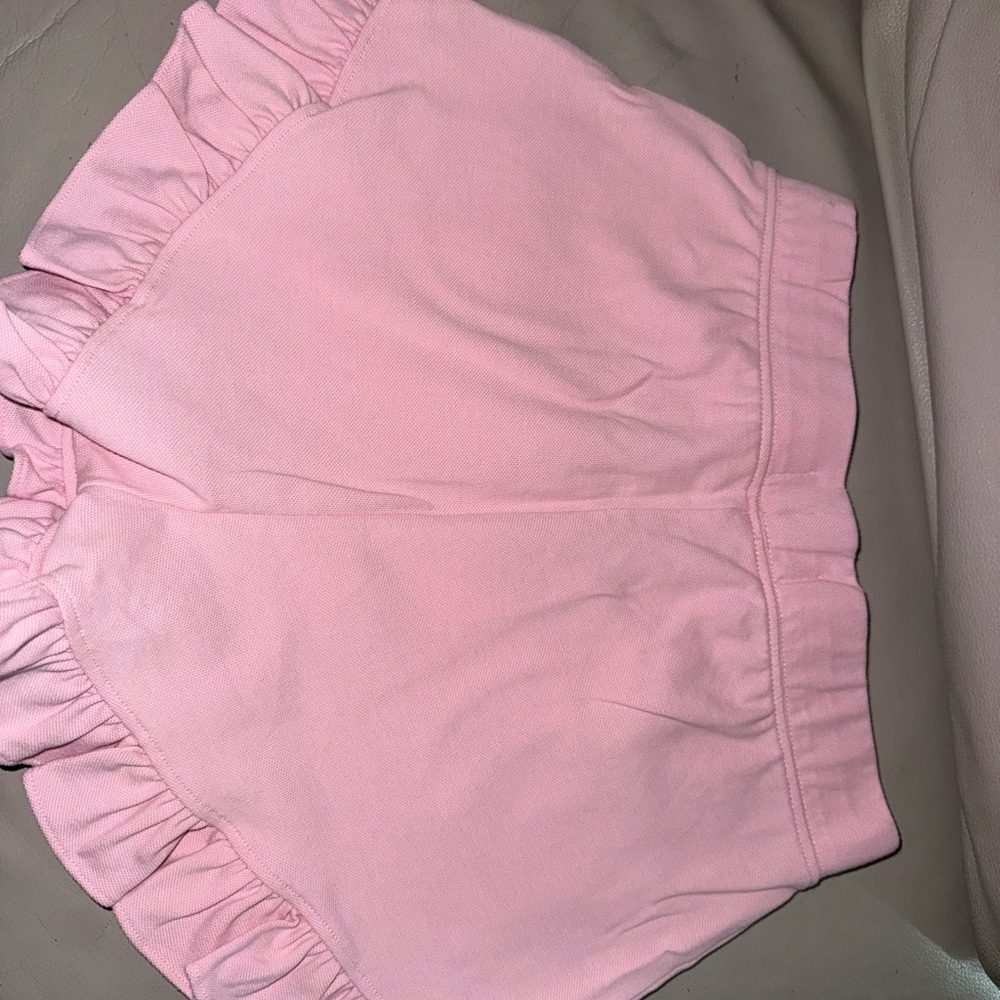 Polo Ralph Lauren Pink Ruffle Shorts - Picture 3 of 4